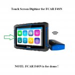 Touch Screen Digitizer Replacement for FCAR F4SN Truck Scanner